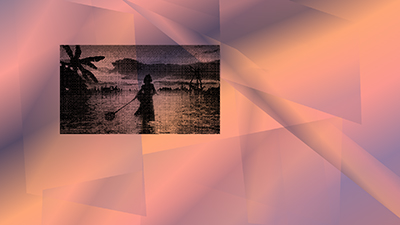 screenshot of an experimental website